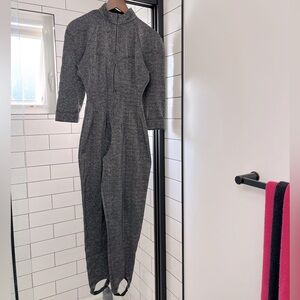 Vintage Silver Jumpsuit/ Romper